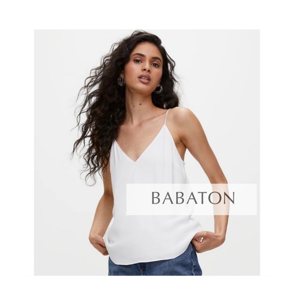 BABATON~White Everly Cami~Size XXSmall - Picture 7 of 7